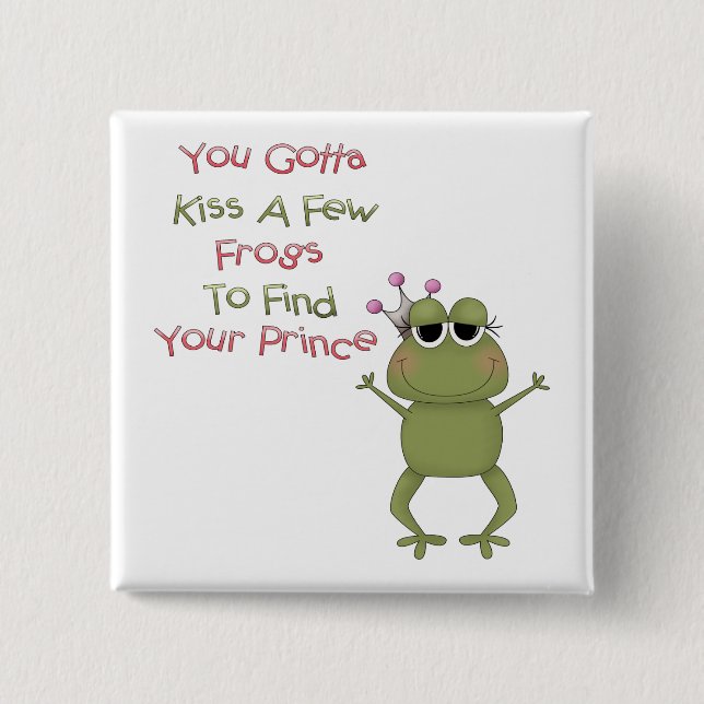 Chapa Cuadrada Bese algunas ranas (Anverso)