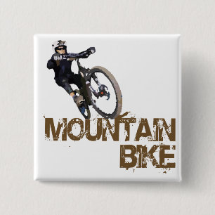 Chapa Cuadrada Bici de montaña