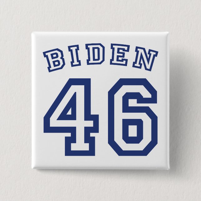 CHAPA CUADRADA BIDEN 46 (Anverso)
