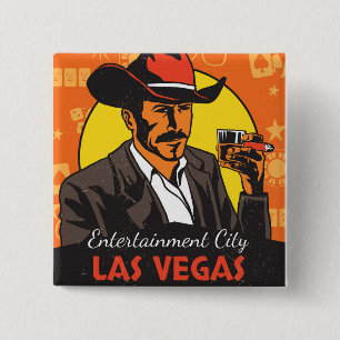 Chapa Cuadrada Bienvenidos A Las Vegas