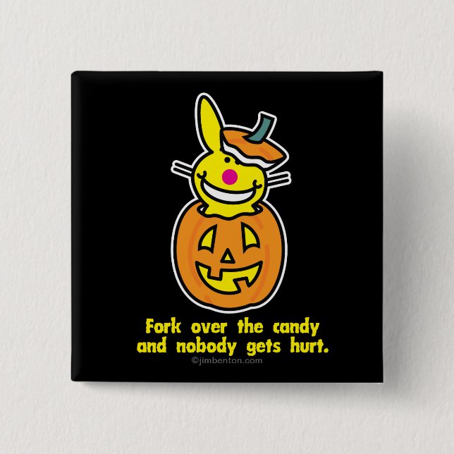 Chapa Cuadrada Bifurcación sobre el caramelo (Anverso)