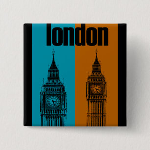 Chapa Cuadrada Big Ben en Londres