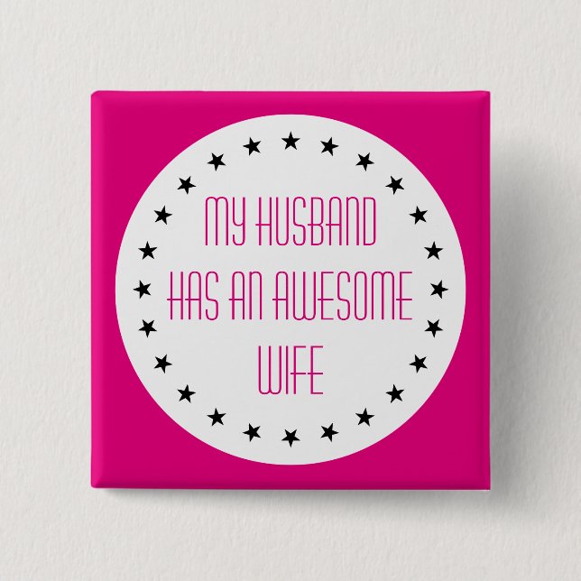 Chapa Cuadrada Big Dot blanco + Stars negro + tu trasero. e ideas (Anverso)