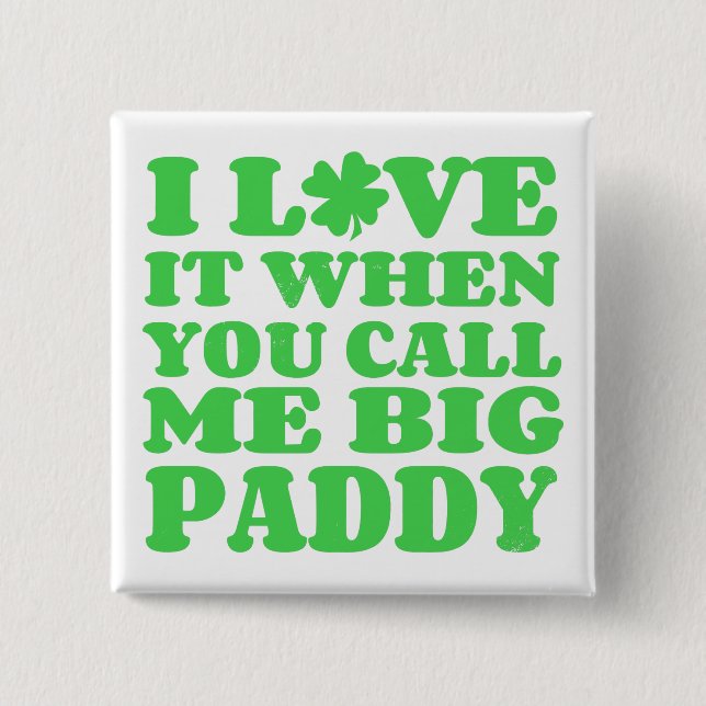 Chapa Cuadrada Big Paddy (Anverso)