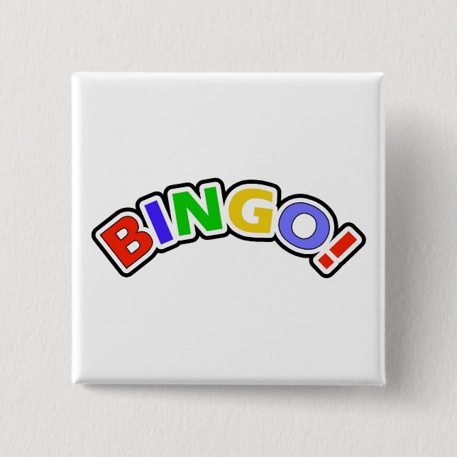 Chapa Cuadrada Bingo (Anverso)