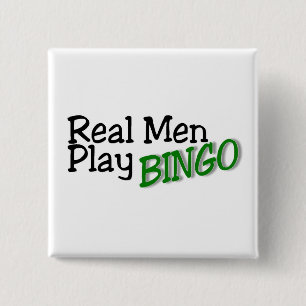 Chapa Cuadrada Bingo real del juego de los hombres