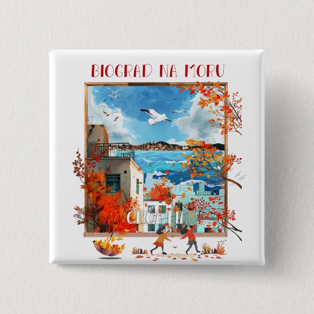 Chapa Cuadrada Biograd na moru 2 (Anverso)