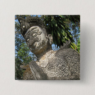 Chapa Cuadrada Birdman Wai... Nong Khai, Isaan, Tailandia