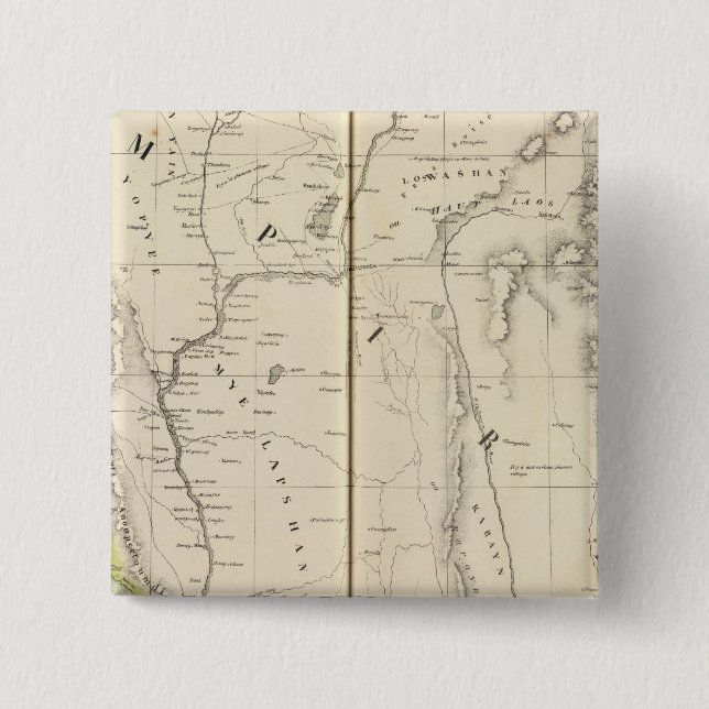 Chapa Cuadrada Birmania, Asia 96 (Anverso)