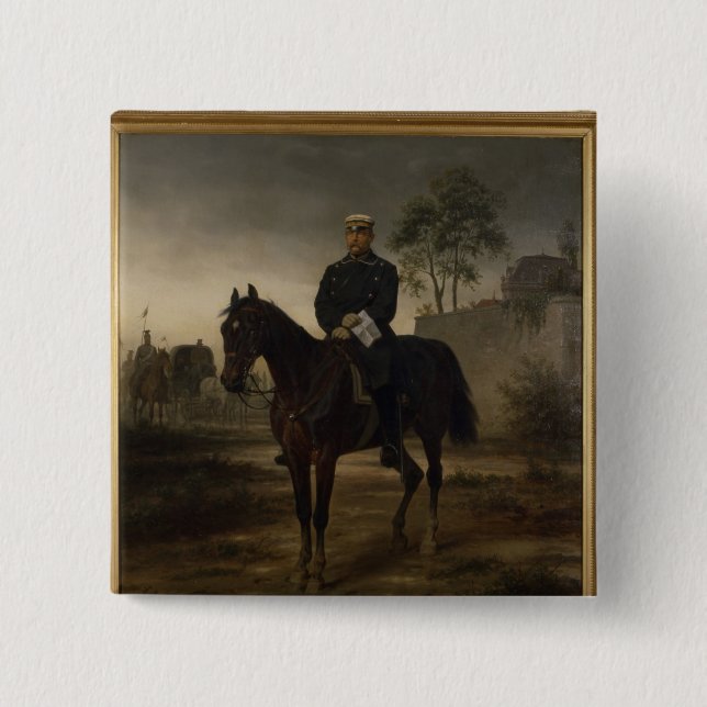 Chapa Cuadrada Bismarck antes de París, 1873 (Anverso)