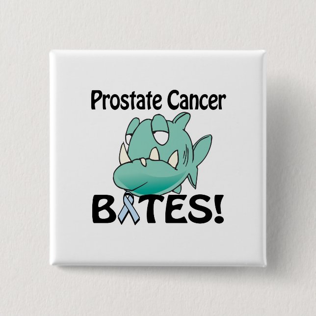 Chapa Cuadrada BITES de cáncer de próstata (Anverso)