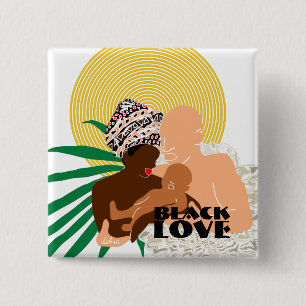 Chapa Cuadrada Black Love Brown Love Black Family