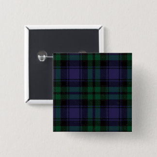 Chapa Cuadrada Black Watch Tartan, Plaid