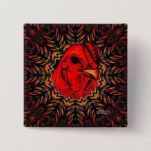 Chapa Cuadrada Blazing Brahma