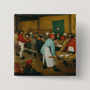 Chapa Cuadrada Boda campesina, 1568