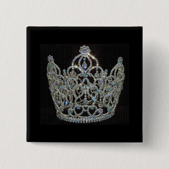 Chapa Cuadrada Boda Real/Kate/William (Anverso)