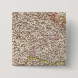 Chapa Cuadrada Bohmen, mapa de Mahren Atlas