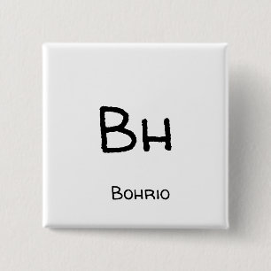 Chapa Cuadrada Bohrio - Bh