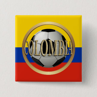 Chapa Cuadrada Bola de fútbol de Colombia