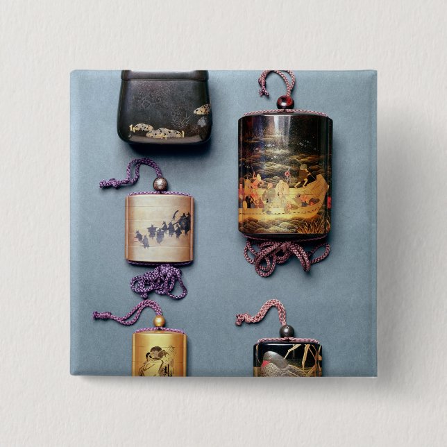 Chapa Cuadrada Bolsa de la OICN y de tabaco (Anverso)