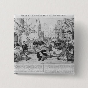 Chapa Cuadrada Bombardeo y cerco de Estrasburgo