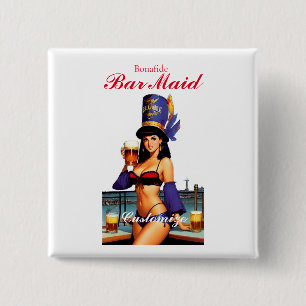 Chapa Cuadrada Bonafide Bar Maid Thunder_Cove