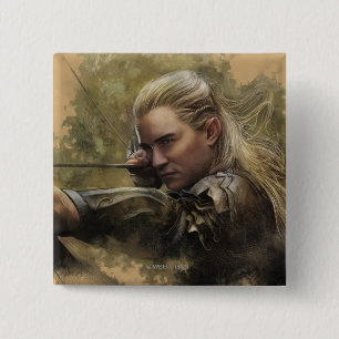 Chapa Cuadrada Bosquejo de LEGOLAS GREENLEAF™