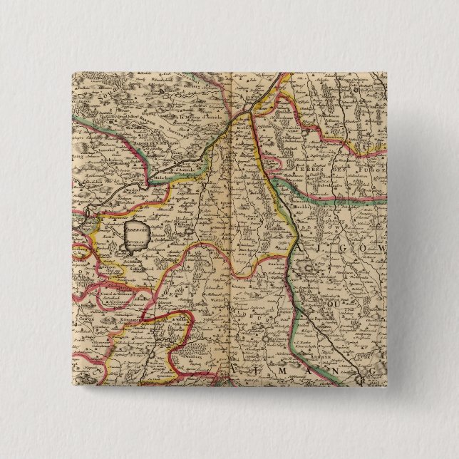 Chapa Cuadrada Bosques de Alemania (Anverso)