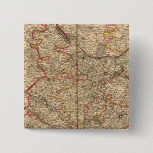 Chapa Cuadrada bosques de Francia y carreteras e iglesias romanas