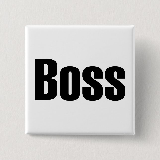 Chapa Cuadrada Boss (Anverso)