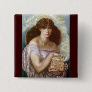 Chapa Cuadrada Botón: "Pandora"