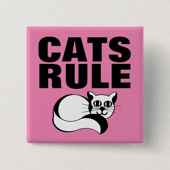 CHAPA CUADRADA BOTONES CAT, REGLA CATS (Anverso)