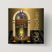 Botones cuadrados de la máquina tocadiscos