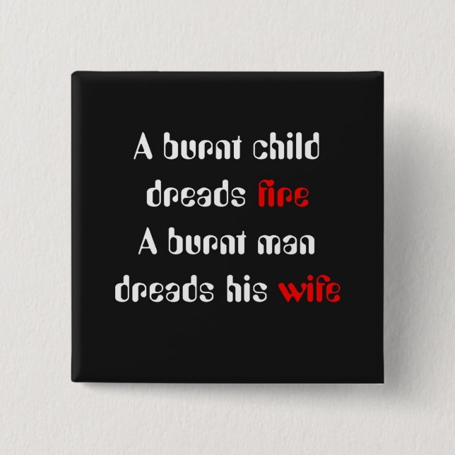 Chapa Cuadrada Botones de humor (Anverso)