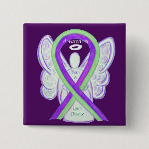 Chapa Cuadrada Botones de la cinta de opciones de sensibilización