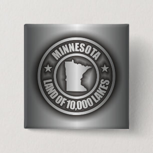 Chapa Cuadrada "Botones del acero de Minnesota"