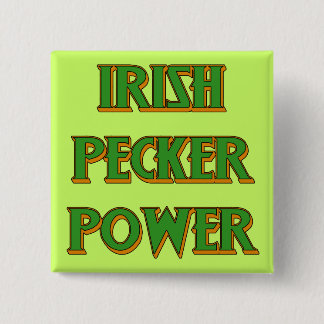Chapa Cuadrada Botones del irlandés del día de St Patrick