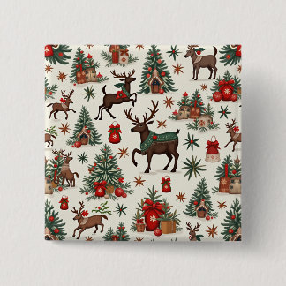 Chapa Cuadrada botones navidades