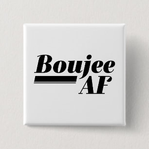 Chapa Cuadrada Boujee AF