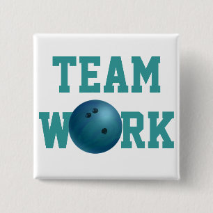 Chapa Cuadrada Bowling Ball Blue