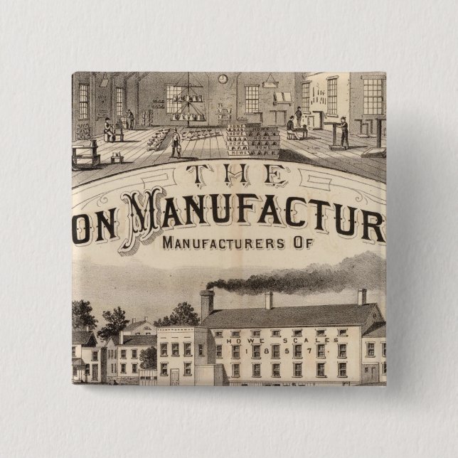 Chapa Cuadrada Brandon Manufacturing Company (Anverso)