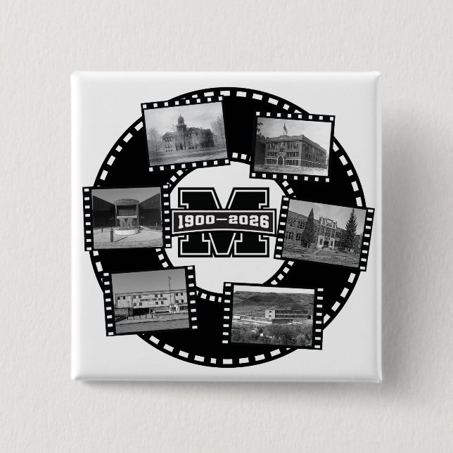 Chapa Cuadrada Braves All Class Reunion Button (Anverso)