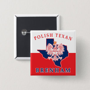 Chapa Cuadrada Brenham Poland Texan
