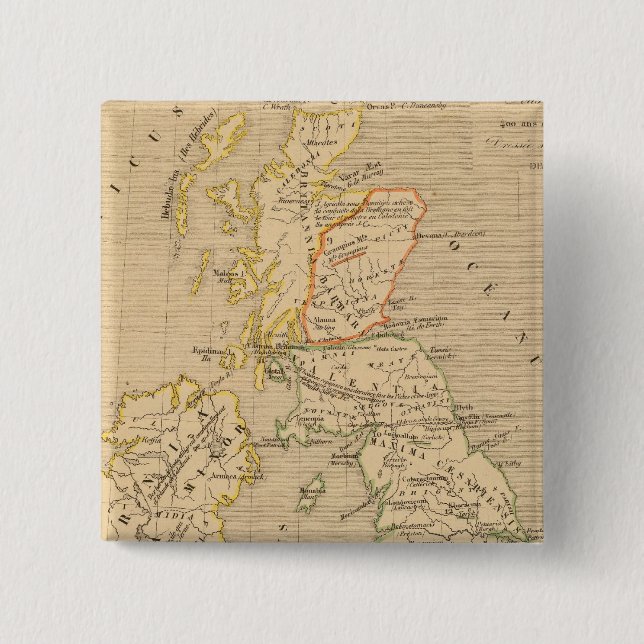 Chapa Cuadrada Bretagne Romaine sous Honoriust (Anverso)