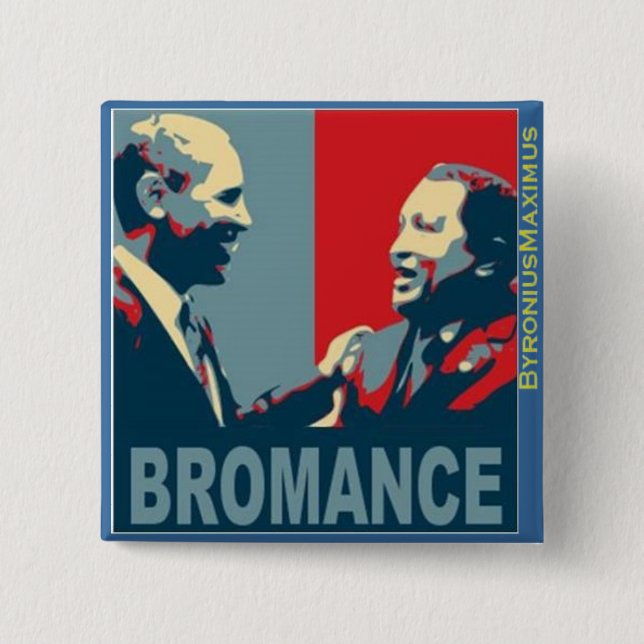 Chapa Cuadrada ¡Bromance! (Anverso)