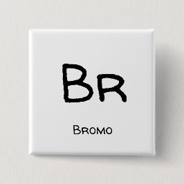 Chapa Cuadrada Bromo - Br