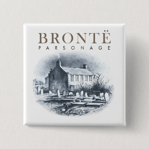 Chapa Cuadrada Bronte Parsonage Home of the Brontes