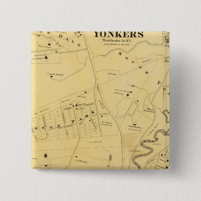 Chapa Cuadrada Bronx, NY (Anverso)