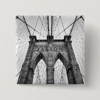 Brooklyn Bridge Black & White Photo