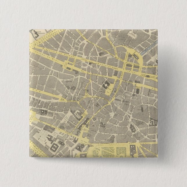 Chapa Cuadrada Bruselas (Anverso)